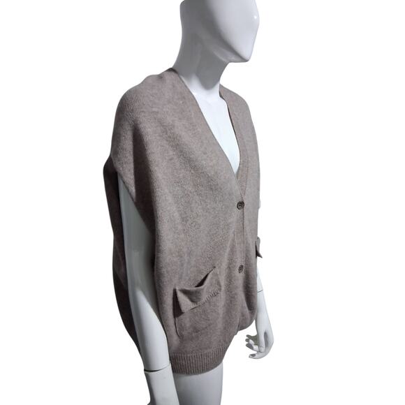 G Studio Korean Womens size 66 Medium Wool Cashmere Quiet Luxury Casual Sweater - Picture 3 of 11